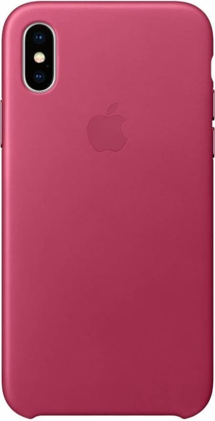 Apple Leren Hoesje voor iPhone X - Roze