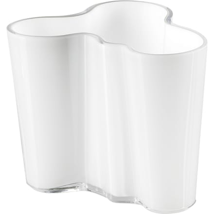 Iittala - Alvar Aalto Vaas 9,5cm - opaal - wit
