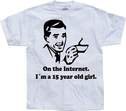 Hybris 15-jarig meisje On The Internet White