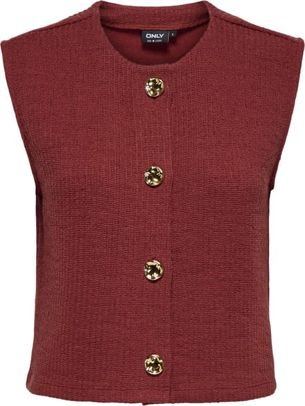 ONLY Carmakoma Vest CARVICKI Sweatstof vest