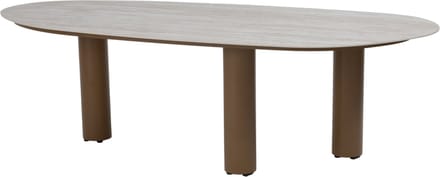 Estate dining tuintafel mango 240x105xH75 cm keramiek amber Taste 4SO