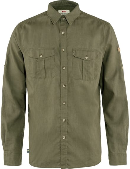 FJALLRAVEN Övik travel shirt LS 620 green S