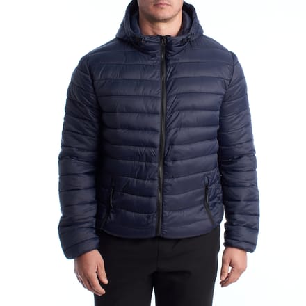 Herren-Steppjacke mit Kapuze US42127019