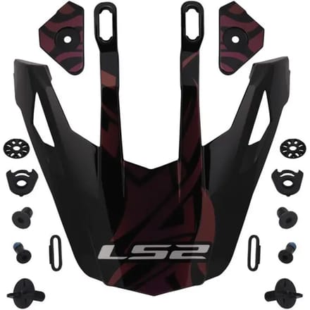 Vizier voor motorcrosshelm LS2 MX702 Rangi