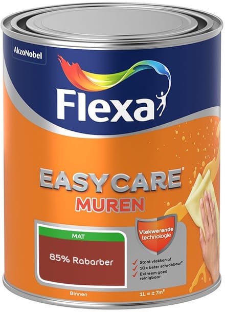 Flexa - Easycare Muren - 85% Rabarber - Mengverf - 1 L
