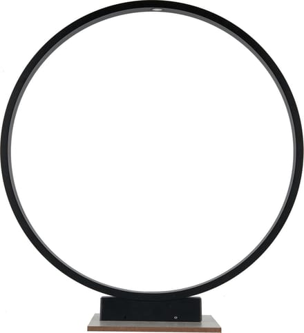 Moderne Staande Buitenlamp Zwart Rond IP65 incl. LED - Garleds Noche
