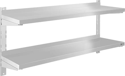 Wandplank - 2 planken - 120 cm - Royal Catering