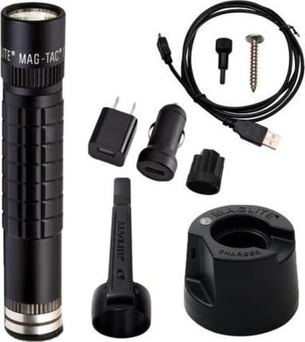 Maglite MAG - TAC LED oplaadbare zaklamp - Zwart