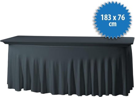 Cover Up Tafelrok Surf - 183x76cm - Antraciet