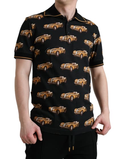 Klassieke Auto's Poloshirt Korte Mouwen