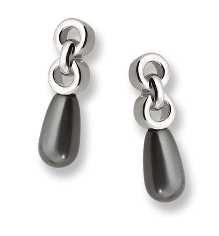 Orphelia  ZO-5787 - Oorhangers - Zilver 925 - Parel - 2.2 cm