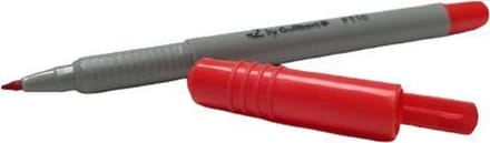 Guilbert Schrijfstift Rood punt (Medium) - 10 stuks
