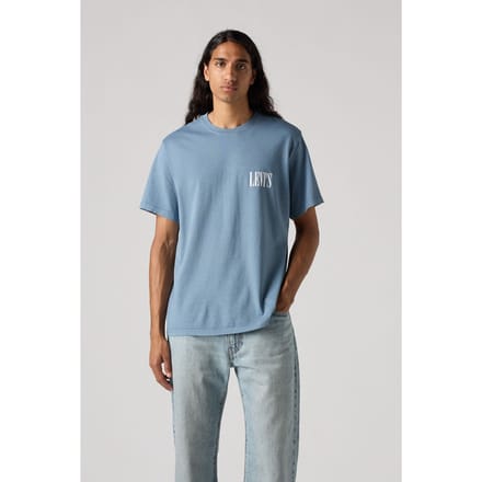 Levi's Ss Relaxed Fit Tee Ssnl Serif Logo Steam Taglia: S | Magliette basic Outlet | Uomo