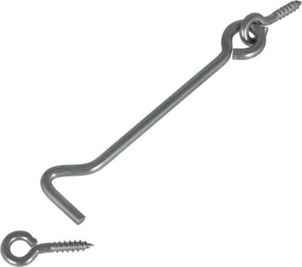 Windhaak 100 mm RVS