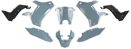 Rtech T7 Revolution Yamaha Tenere 700 (2019-2024) Kunststofkit Grijs