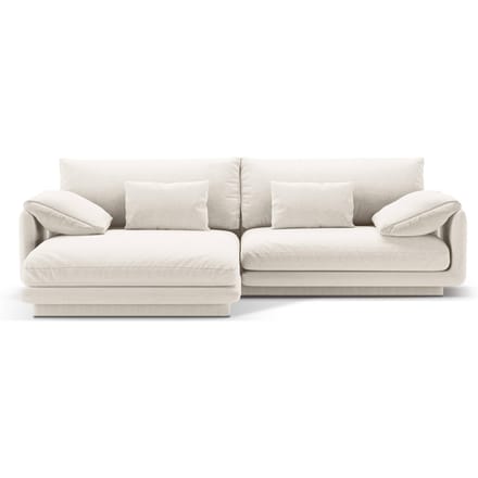 4-zits hoekbank Torino links | Micadoni