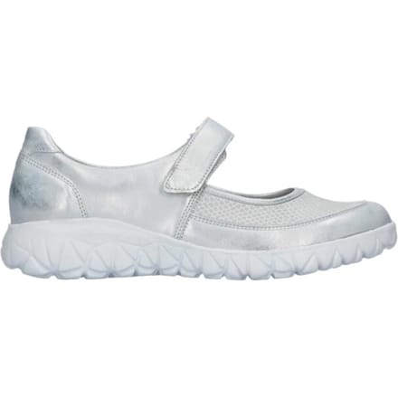 Waldläufer Havy - dames ballerina - Zilver - maat 35.5 (EU) 3 (UK)