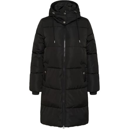 Damesjack met lange capuchon KAFFE Curve Nikole