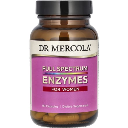 Dr. Mercola - Full Spectrum Enzymes for Women - 90 capsules