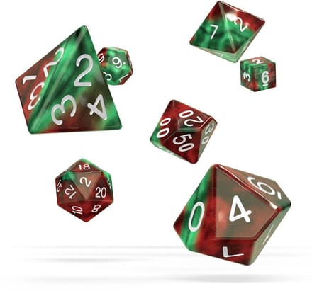 Oakie Doakie Dice Rpg Set Gemicide - Bloody Jungle