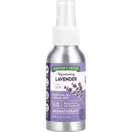 Nature'S Truth, Essential Oil Topical Mist, Rejuvenating Lavender, 71 Ml (2.4 Fl Oz)