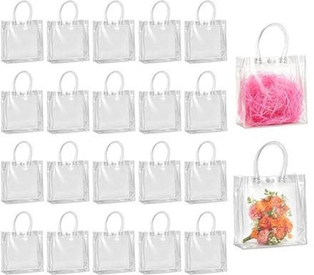 Dailygoody - Doorzichtige Geschenkzakken - Herbruikbare Feestzakjes