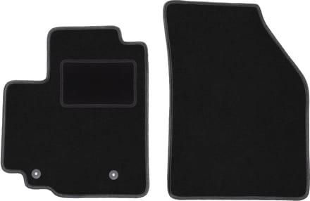 Voormatten zwart voor: Opel Agila B hatchback (2008-2014)