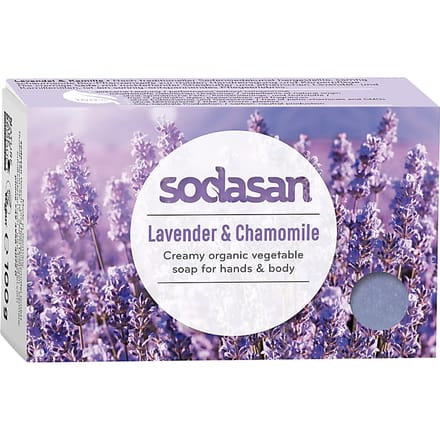 Sodasan Zeep Bar Lavendel & Kamille 100g