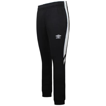 Umbro Tapered Fleece Heren Zwarte Trainingsbroek