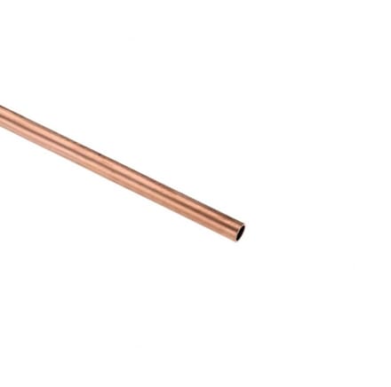 Dailygoods- Koperen Buis Naadloos - 13mm Od - 1mm Muurdikte - 100mm