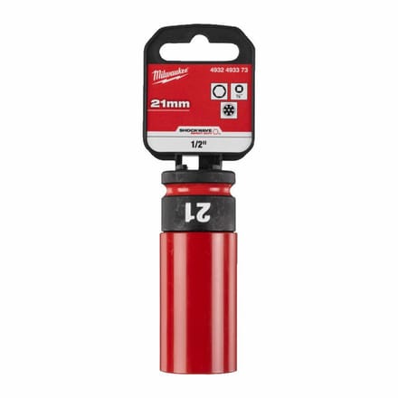 Milwaukee Shockwave - Auto Dopsleutel - 21mm - Stalen Behuizing