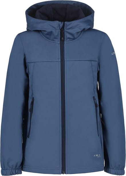 Icepeak Kline Jr Jas - Kinderen Ongevoerde softshell - Navy Blue