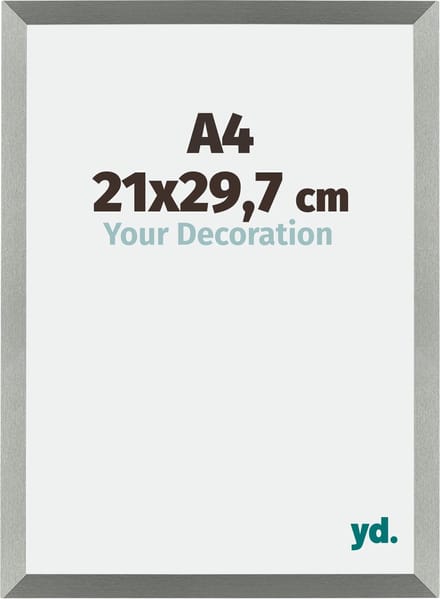 Your Decoration - Fotolijst A4 21x 29,7 cm - MDF - Champagne - Mura