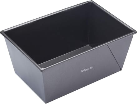 Robuuste 1,4 kg broodbakpan met antiaanbaklaag van 21,5 x 13 cm