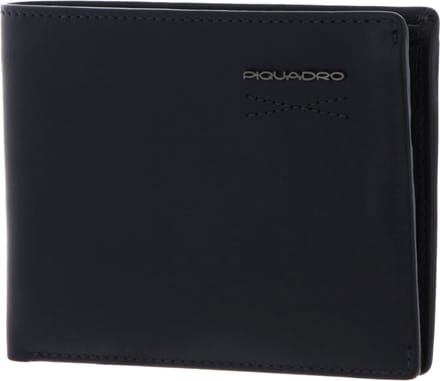 PIQUADRO Portemonnee Obidos Men's Wallet Blu Blauw