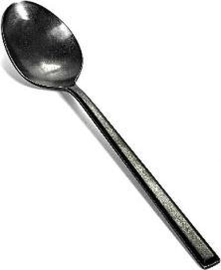 Set van 6 dessertlepels pure black Pascale Naessens