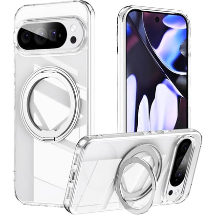 CaseBody Google Pixel 10 Pro XL MagSafe Kickstand Hoesje Transparant