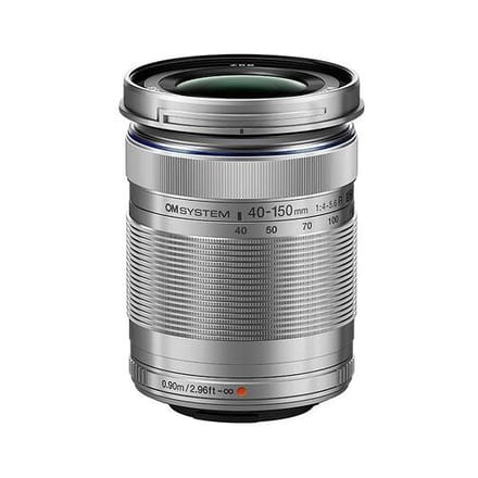 OM SYSTEM M.Zuiko ED 40-150mm f/4.0-5.6 R  Micro Vier Derde zilver