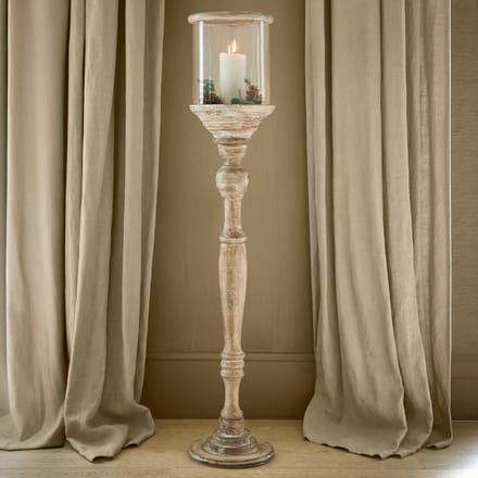 LOBERON Kaarsenstandaard Passion antiekbeige