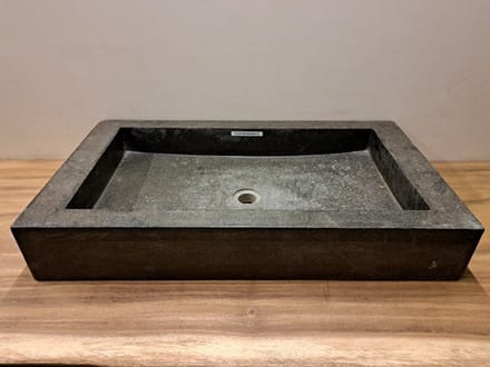 Wasbak natuursteen - 80x45x13cm - FL23149