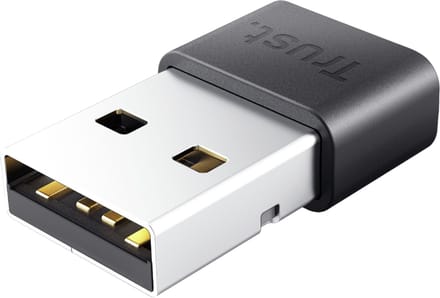 Trust Myna Bluetooth® 5-adapter - Overdrachtssnelheid van wel 3 Mbps - Draadloos bereik van 10 m - Zwart