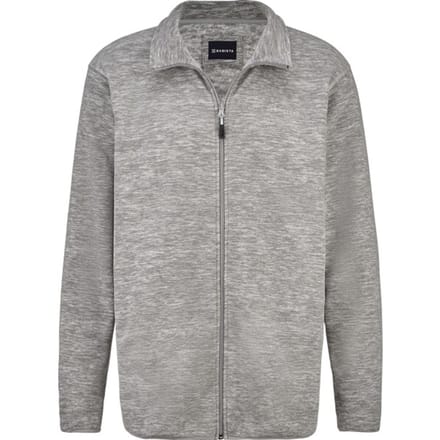 Babista herren Fleecejack - 56 - lichtgrijs - Plus Size