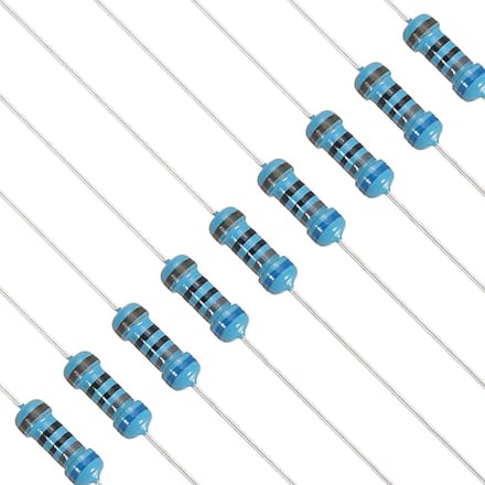 Weerstand Kit - Metaalfilm Componenten - Elektronische Projecten - 1% Tolerantie - 120 stuks - Zilver
