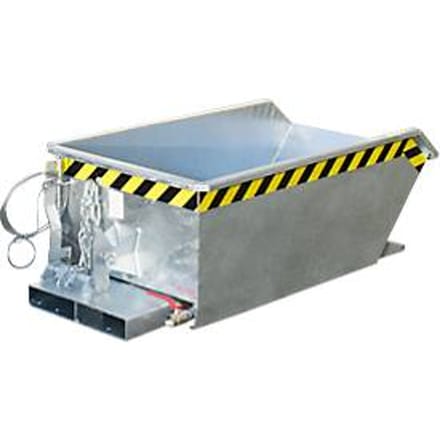 Spaanbak Bauer SMGU 230, olie- & waterdicht gelast, 230 l, gegalvaniseerd