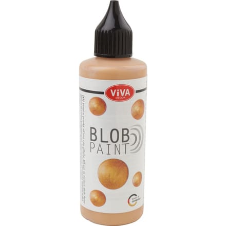 Viva Decor Blob Paint, 90 ml, Metallic/Glitter - Goud-Metallic