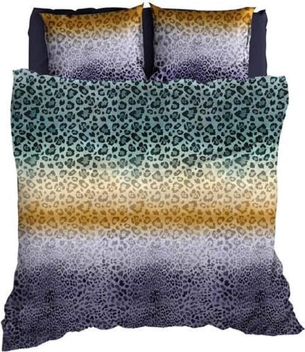 Satin d'Or Panthera - Dekbedovertrek - Lits-jumeaux - 240x200/220 cm - Grijs