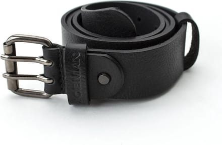 Jobman 9307 Leather belt 65930784 - Zwart - 90 Cm
