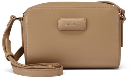 LACOSTE schoudertas Crossover Bag Tan beige