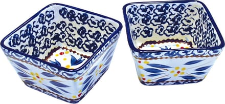 Lavandoux - Tapas Schaaltje - 8 x 8 cm - Old World Blue - 2 stuks