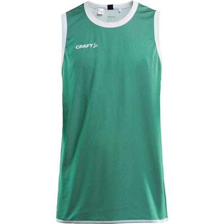Craft Progress Reversible Basket Singlet M 1911109 - Team Green/White - M